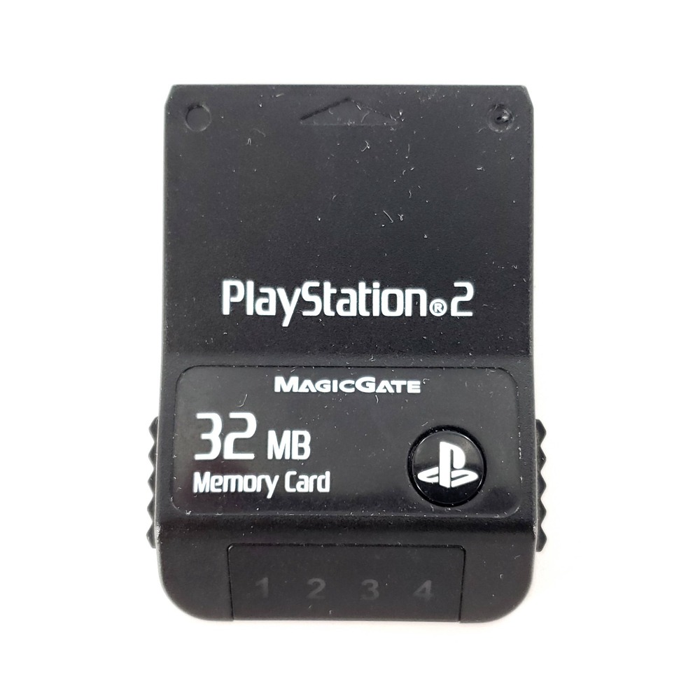 Sony Playstation 2 MagicGate 32MB Katana Memory Card KT2M-3201 OEM Tested Works